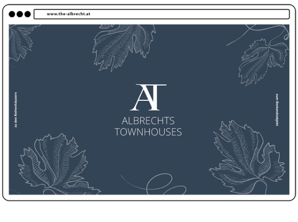 Webseite Albrechts Townnhouses