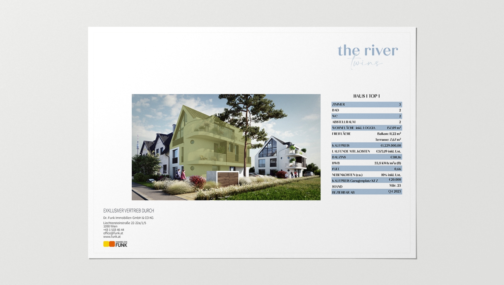 The River Twins Grundriss